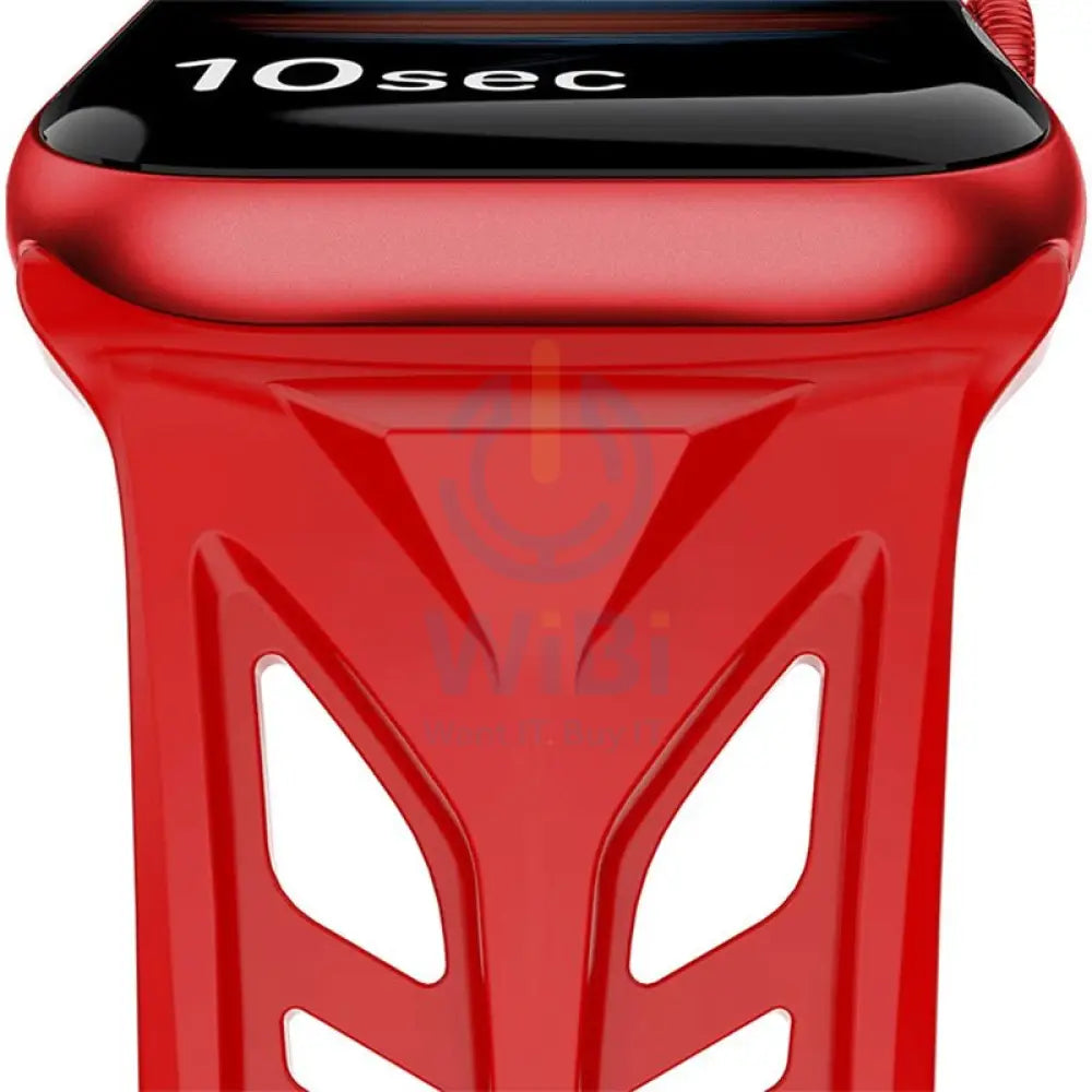 Itskins Spectrum Strap Watch Belt - 44mm / Apple Watch Se / 6 / 5 / 4 / Red Accessories > Smart Watches > Straps