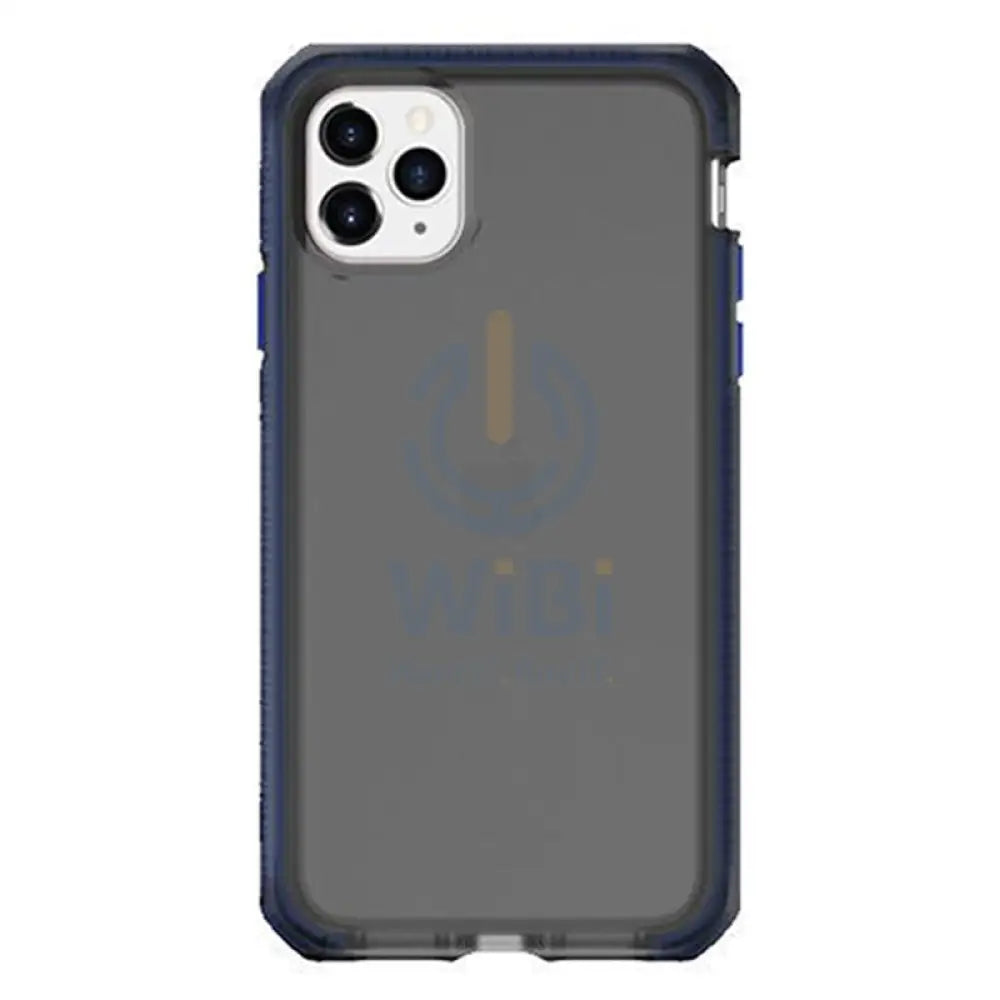 Itskins Supreme Frost Case - Apple iPhone 11 Pro / Smoke & Blue Accessories > Mobiles & Tablets