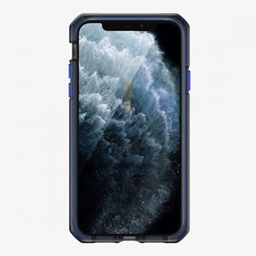 Itskins Supreme Frost Case - Apple iPhone 11 Pro / Smoke & Blue Accessories > Mobiles & Tablets