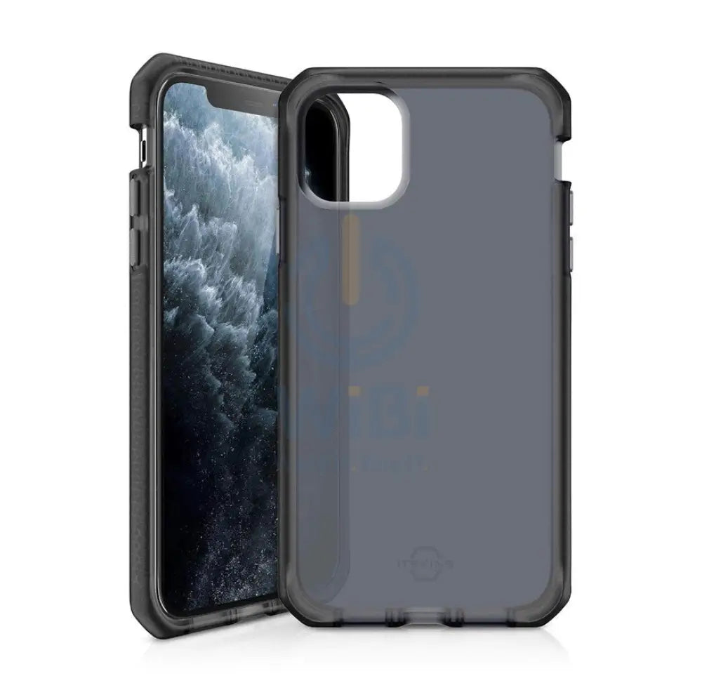 ITSKINS Supreme Frost Cover - iPhone 11 Pro - Grey & Black Accessories > Mobiles & Tablets