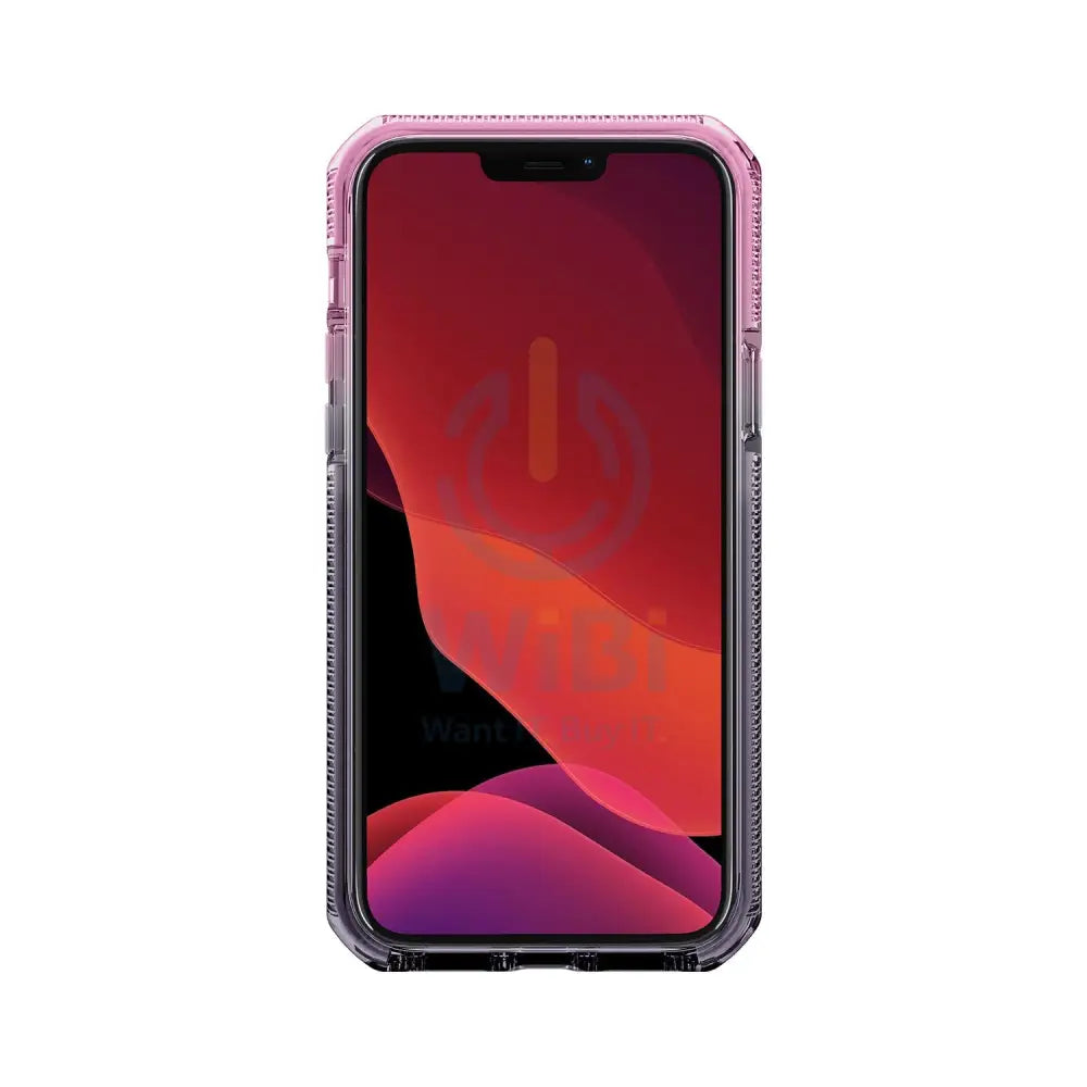 Itskins Supreme Prism Case - Apple iPhone 12 Pro Max / Light Pink And Grey Accessories > Mobiles & Tablets