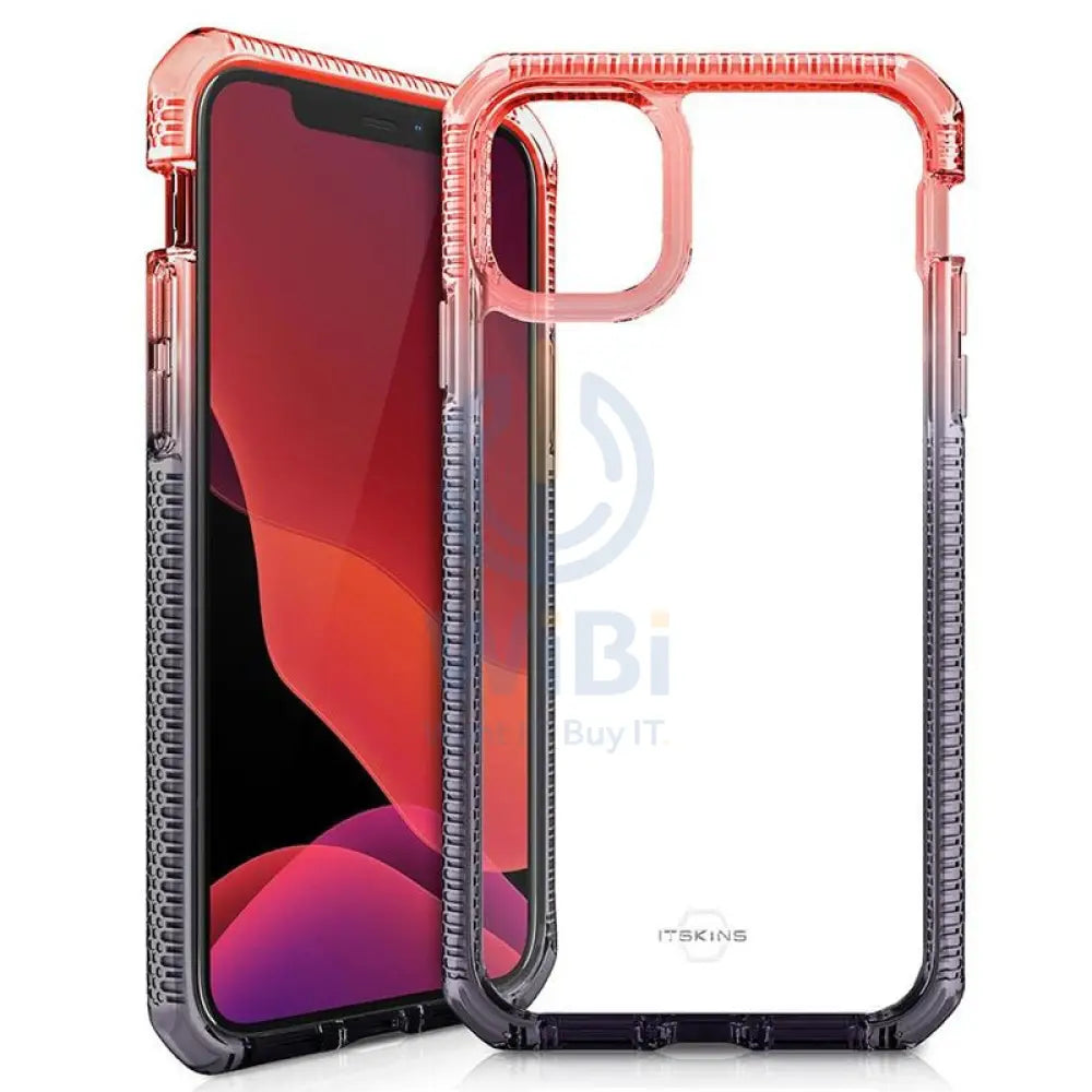 Itskins Supreme Prism Case - Apple iPhone 13 Pro / Coral And Black Accessories > Mobiles & Tablets