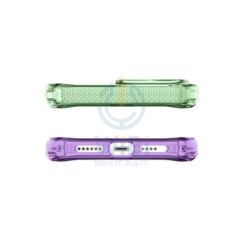 Itskins Supreme Prism Case - Apple iPhone 13 Pro Max / Light Green And Light Purple Accessories > Mobiles & Tablets