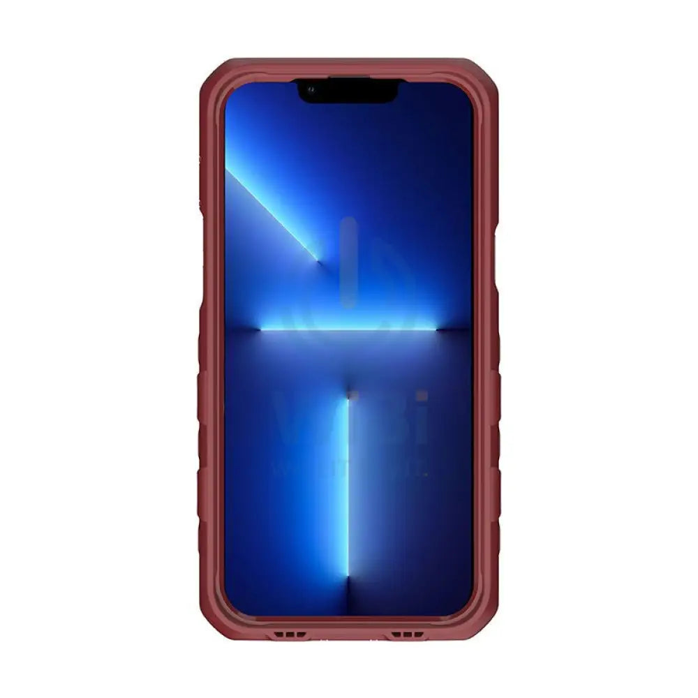 Itskins Supreme Solid For iPhone 13 Pro - Burgandy Red Accessories > Mobiles & Tablets