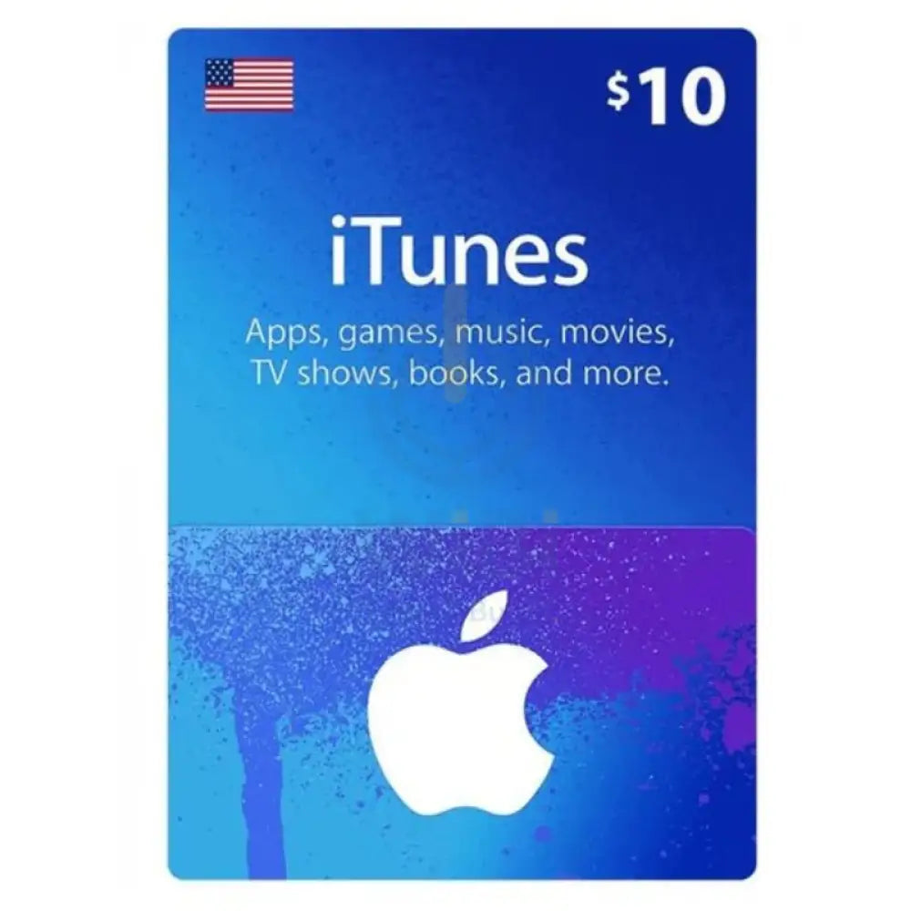 iTunes Gift Card $10 (US) Digital Card Digital Cards