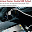Iwalk Dual Usb Car Charger - White Accessories > Mobiles & Tablets > Mobiles > Car Chargers