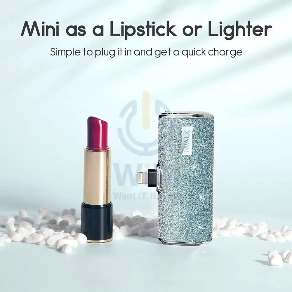 iWALK Link Me Plus Pocket Battery 4500 mAh for iPhone - Blue Diamond Accessories > Power Bank