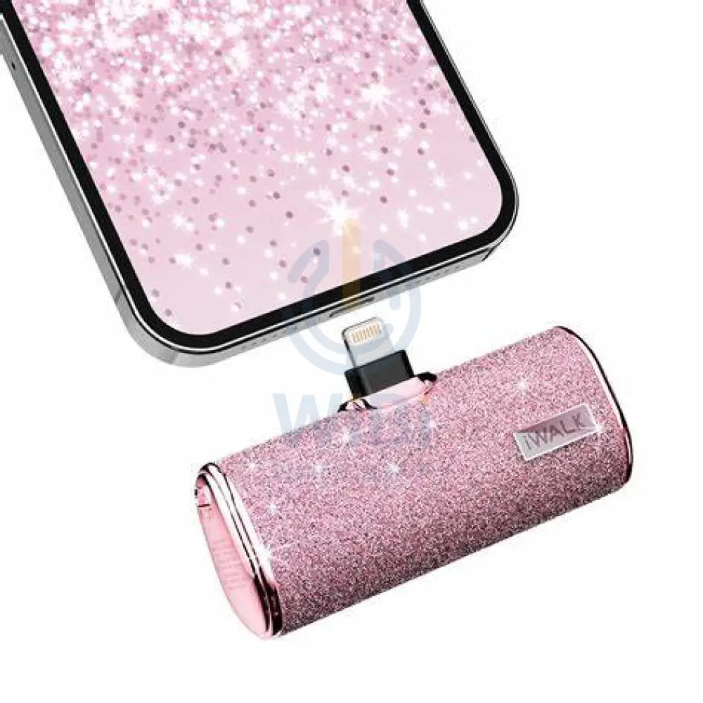 iWALK Link Me Plus Pocket Battery 4500 mAh for iPhone - Pink Diamond Accessories > Power Bank