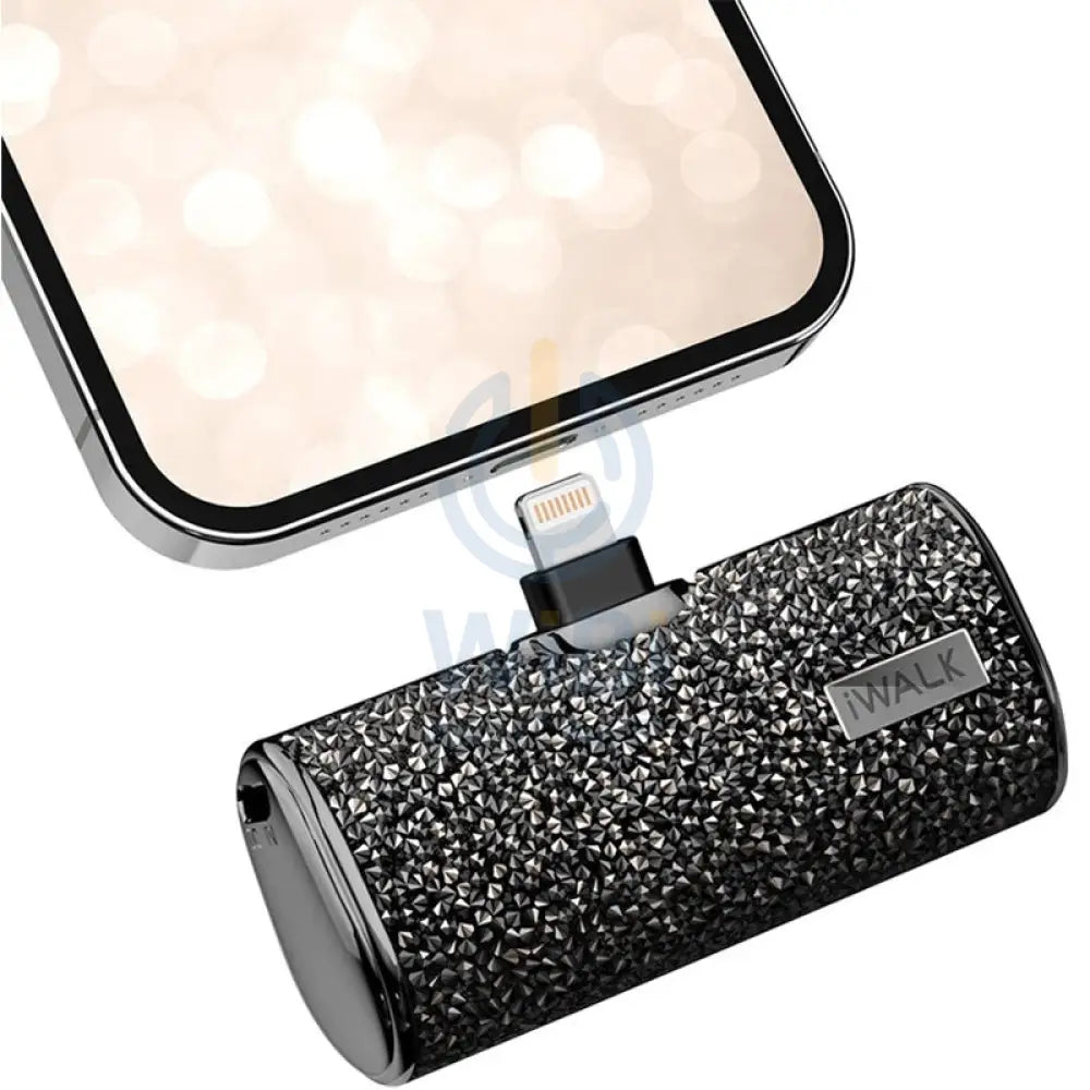 iWALK Link Me Plus Pocket Battery for iPhone - 4500 mAh / Lightning / Black Diamond Accessories > Power Adapters