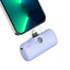 iWALK Linkme Pro Fast Charge Pocket Power Bank With Battery Display - Lightning / 4800mAh / Purple Accessories > Power