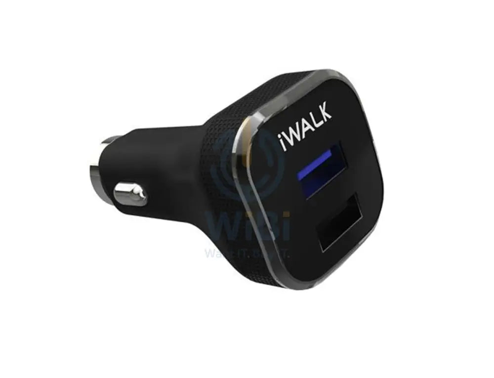 Iwalk Quick Charge 3.0 Car Charger - Black Accessories > Mobiles & Tablets > Tablets