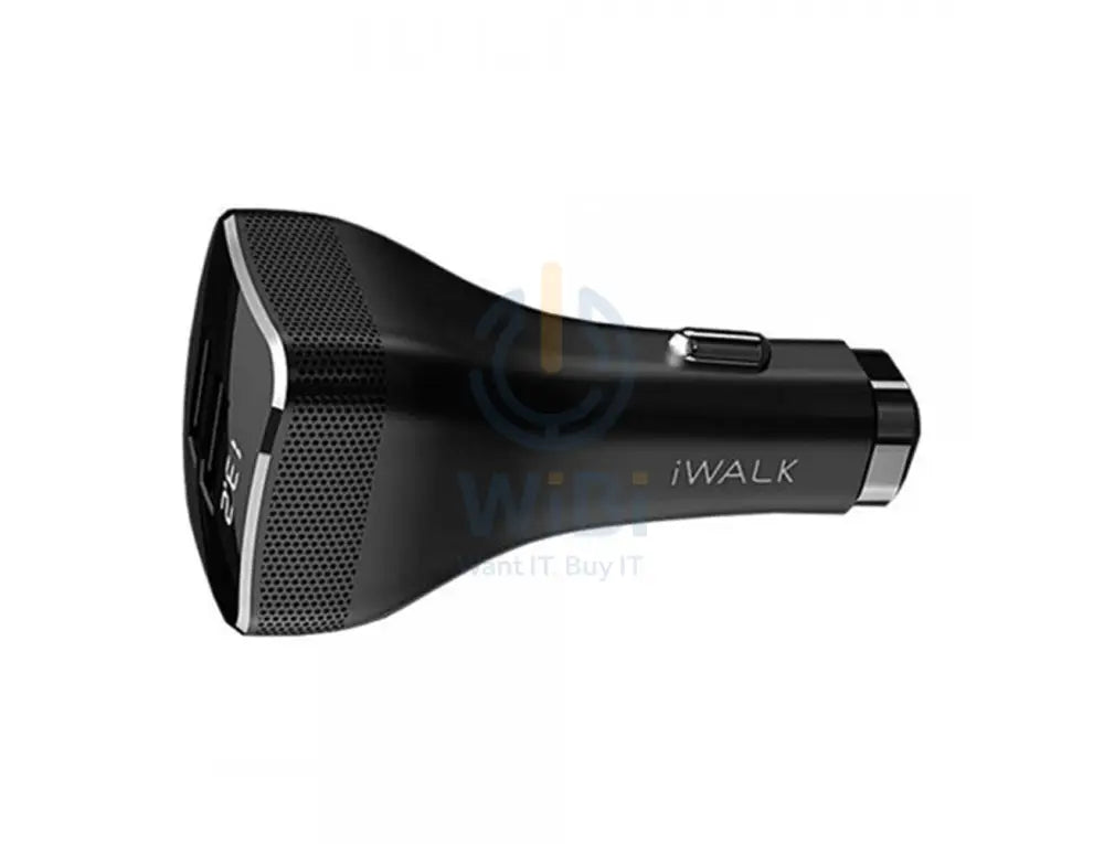 Iwalk Quick Charge 3.0 Car Charger - Black Accessories > Mobiles & Tablets > Tablets