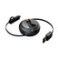 iWALK Retractable 2 IN 1 Charging Cable - Mirco-USB / Lightning / 1 Meter / Black