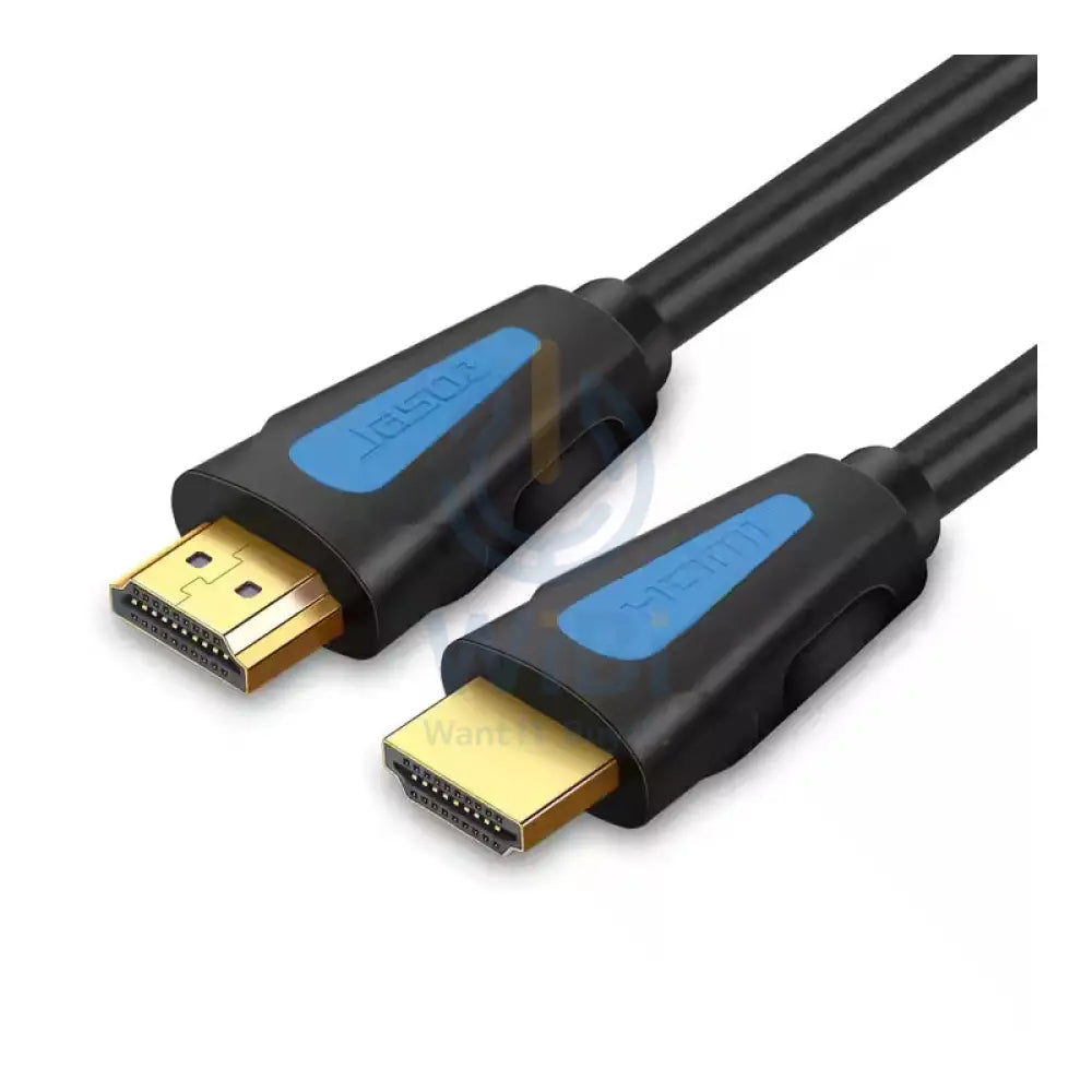 Jasoz A118 HDMI HD Cable - 4K / 3 Meter / Black/Blue Accessories > Cables & Converters > HDMI Cables