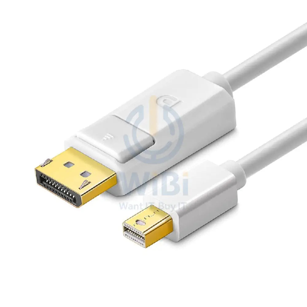 Jasoz A124 Mini Display Port to Display Port Cable - 1.8 Meter / White Accessories > Cables & Converters > DisplayPort
