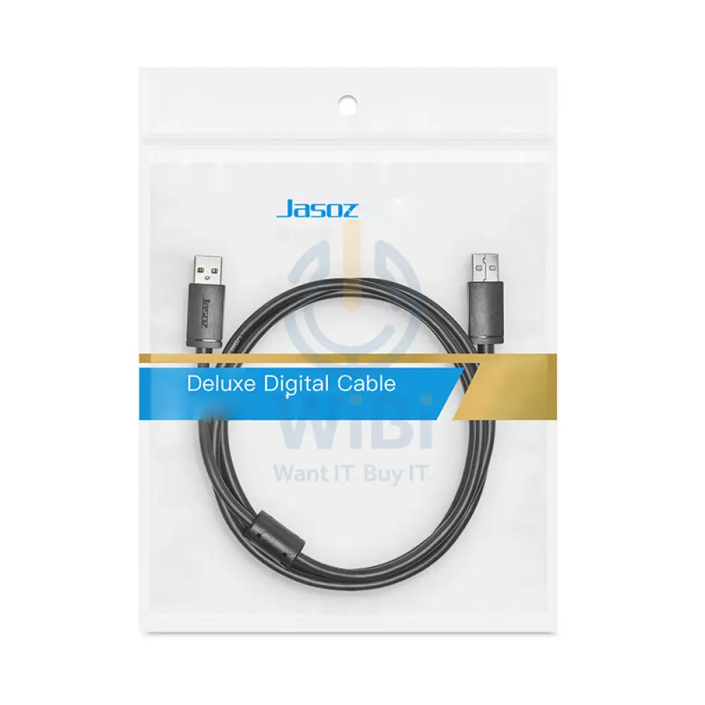 Jasoz D107 USB 2.0 Cable - 1.5 Meter / Black Accessories > Cables & Converters > Cables