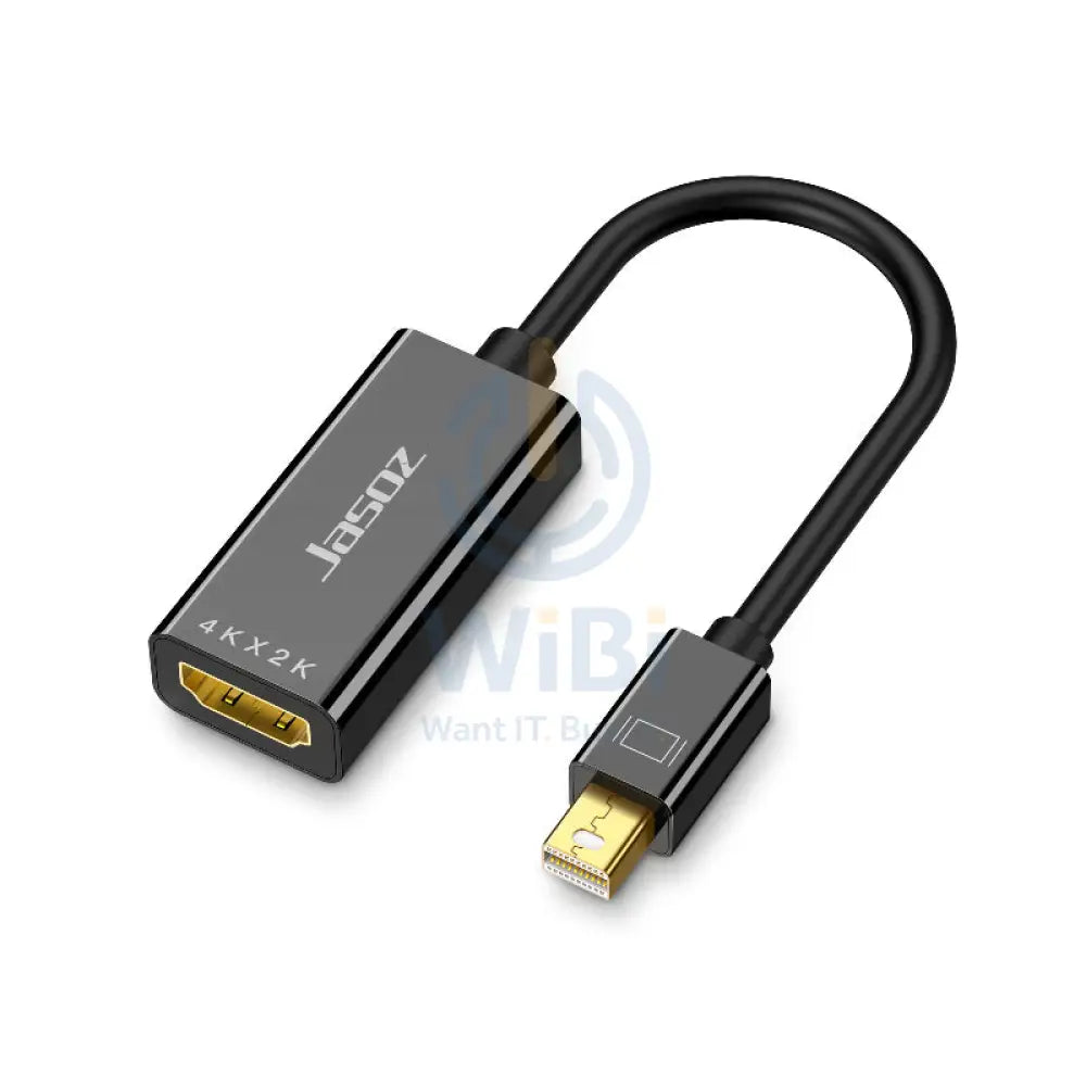 Jasoz G107 Mini Display Port to HDMI Converter - Black Accessories > Cables & Converters > Cables