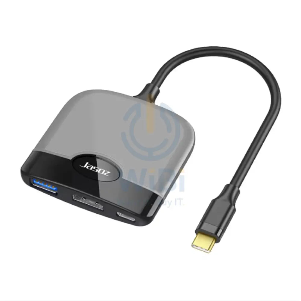 Jasoz H106 Type-C 3-in-1 Converter - Black Accessories > Cables & Converters > Converters