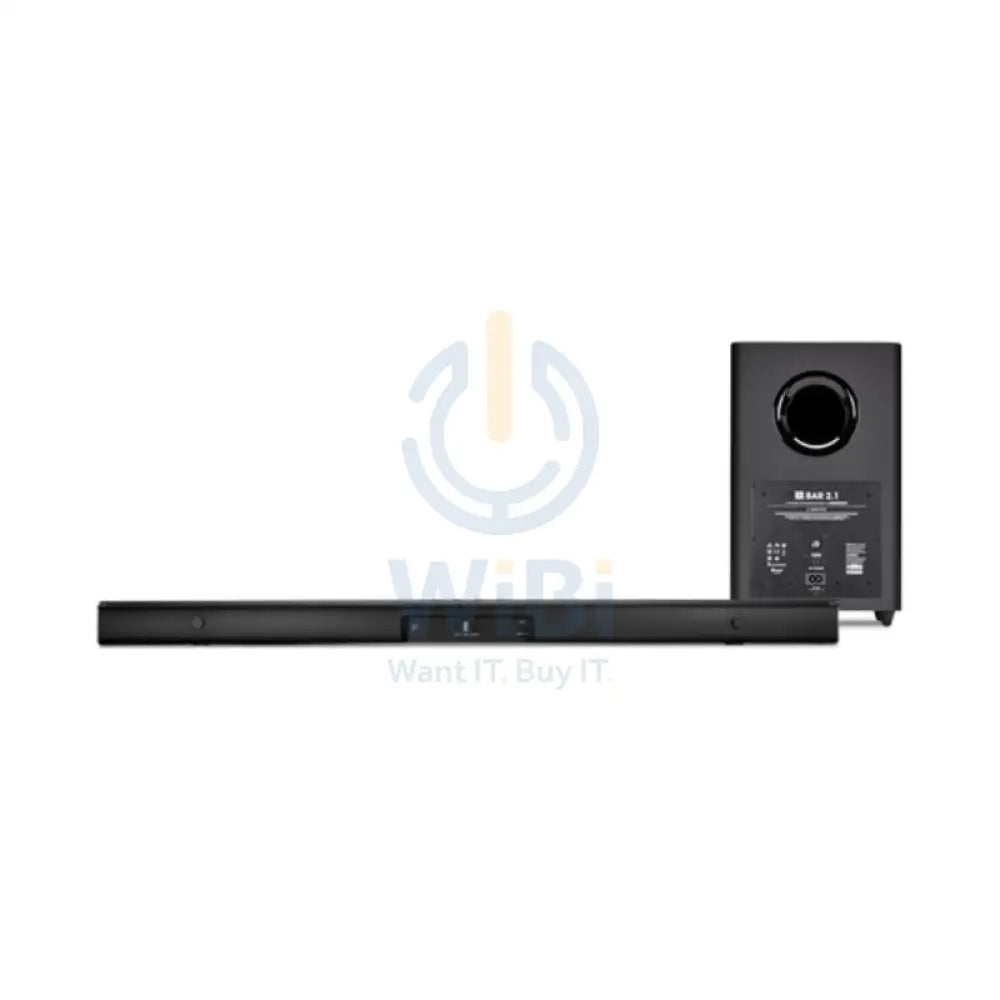 JBL Bar 2.1-Channel Soundbar with Wireless Subwoofer - 300W / Wireless / Black Accessories > Audio > Speakers