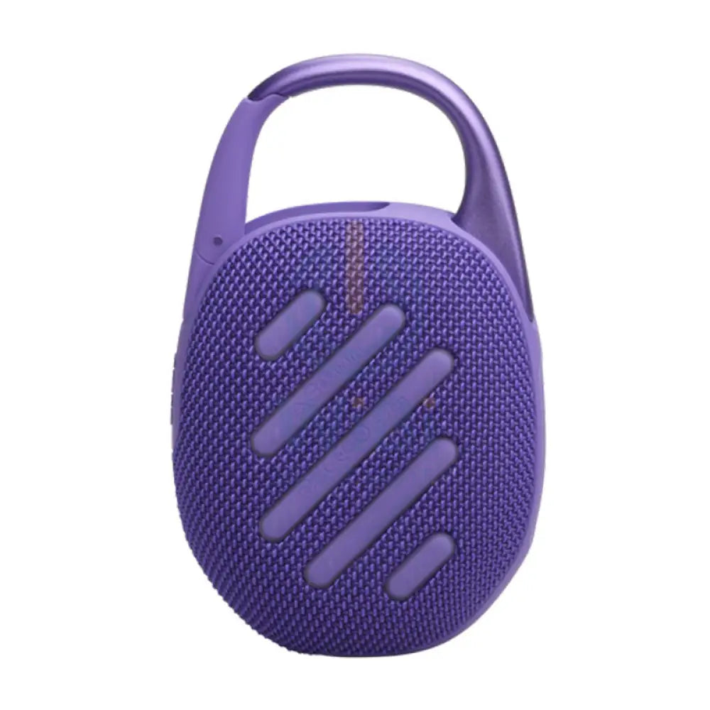 JBL Clip 5 Black Bluetooth Portable Speaker - Stereo / Wireless / Bluetooth - Purple Accessories > Audio > Speakers