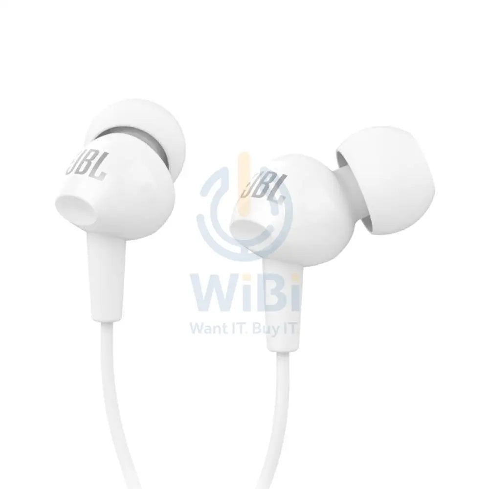 JBL Earphone C100 - White Accessories > Audio > Headphones