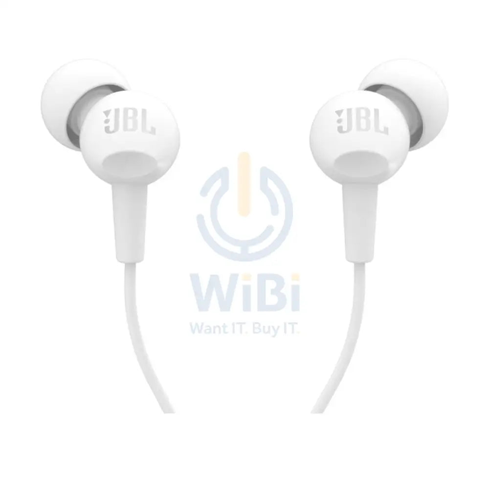 JBL Earphone C100 - White Accessories > Audio > Headphones