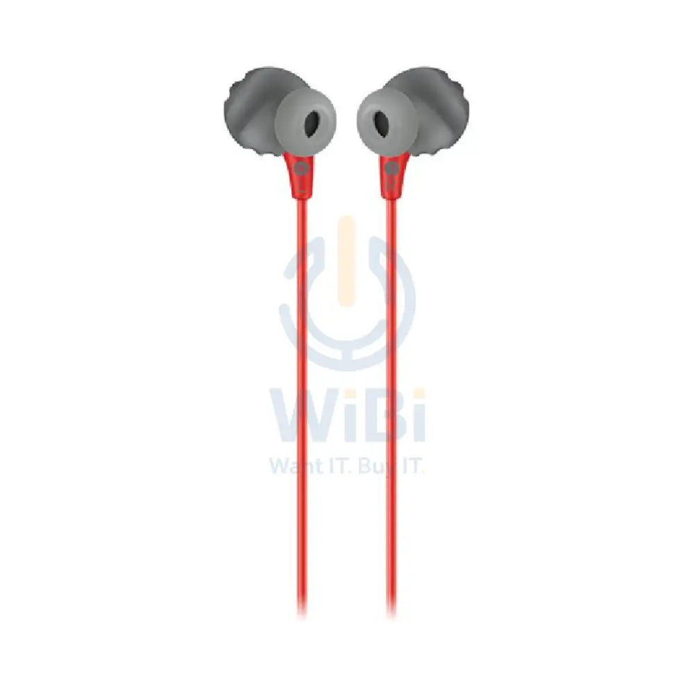 JBL Endurance Run Earphones - 3.5 mm / In-ear / Wired / Red Accessories > Audio > Headphones