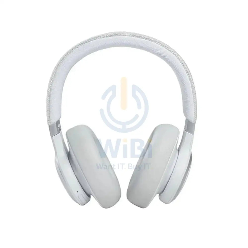 JBL Live 660NC Wireless Over-Ear Bluetooth Active Noise Cancelling Headphones - White Accessories > Audio > Headphones