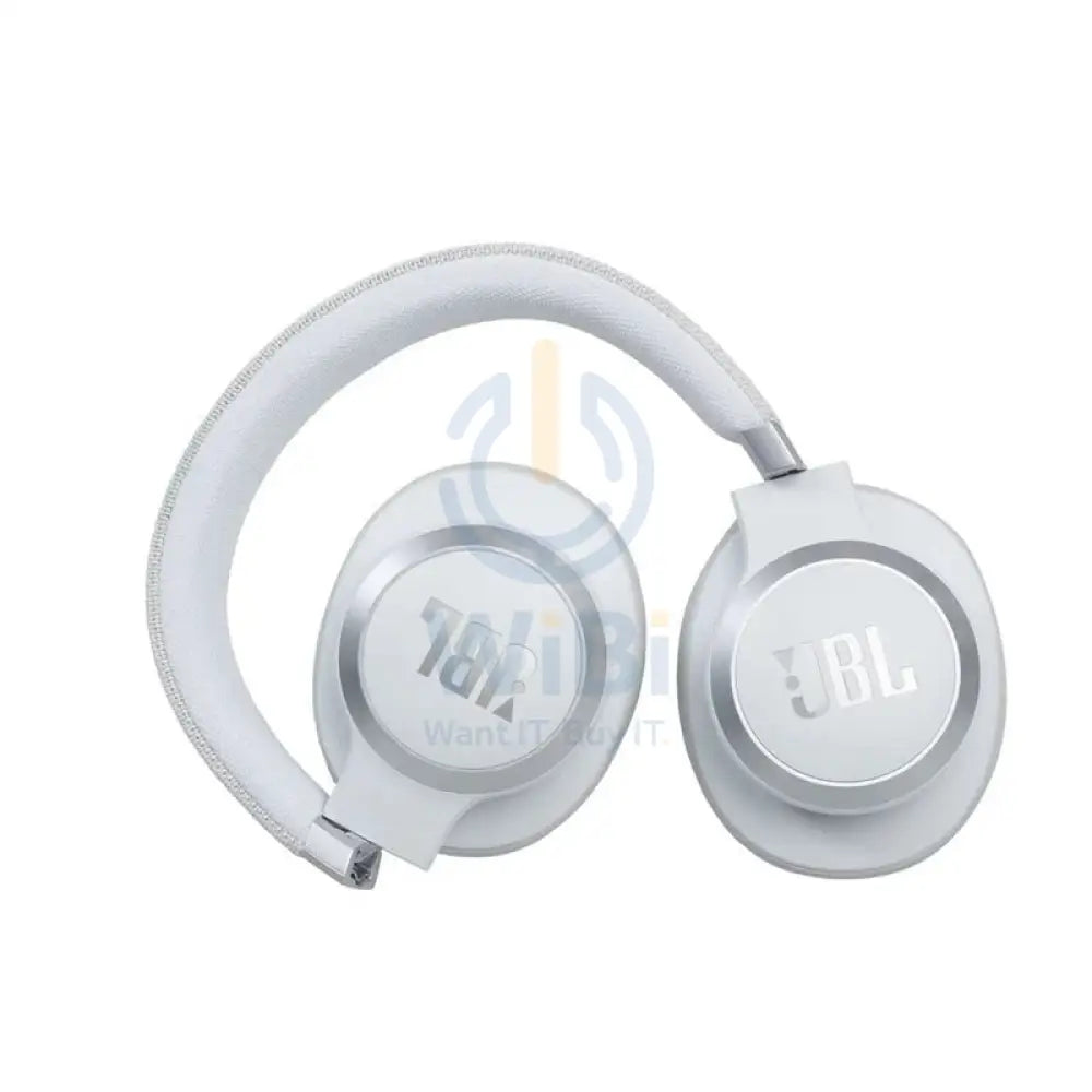 JBL Live 660NC Wireless Over-Ear Bluetooth Active Noise Cancelling Headphones - White Accessories > Audio > Headphones