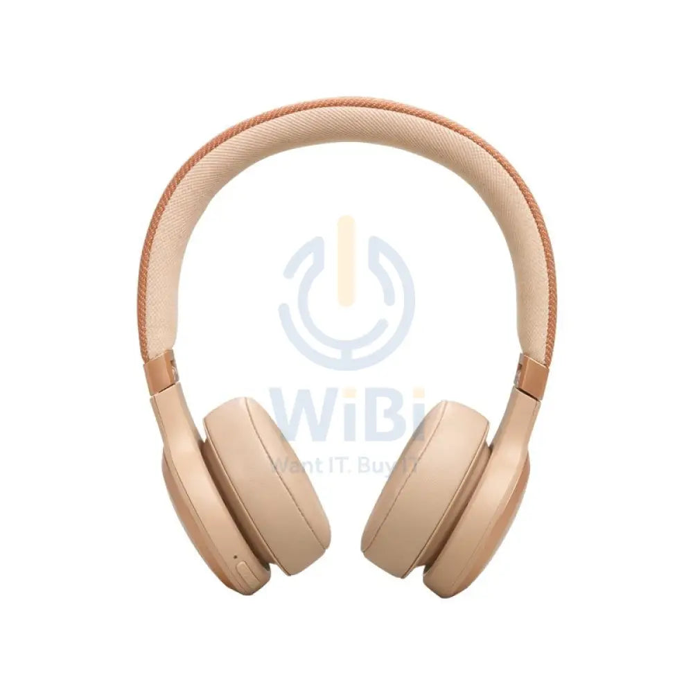 JBL Live 670NC Wireless Noise Cancelling Headphone - Over-ear / Wireless / Sandstone Accessories > Audio > Headphones