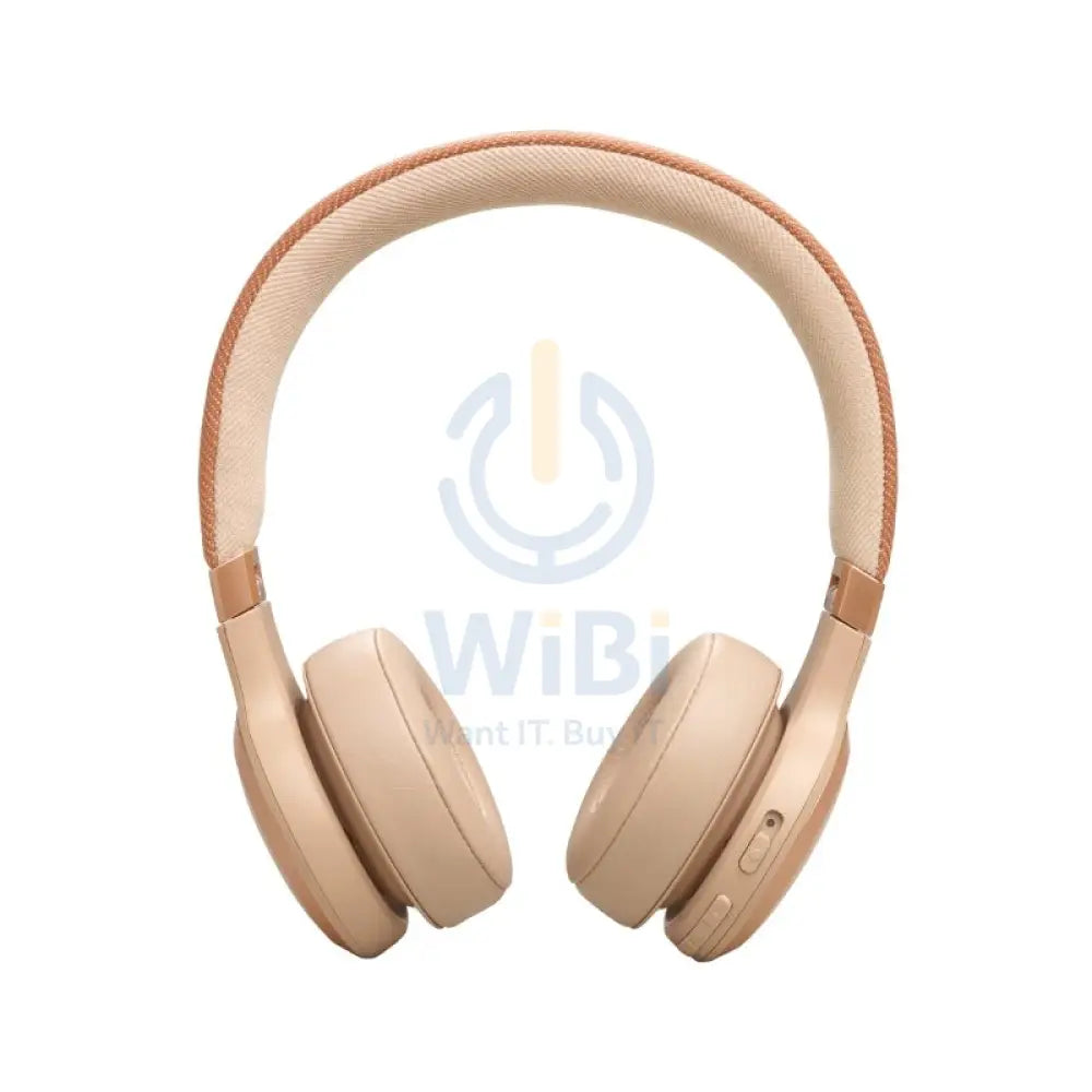 JBL Live 670NC Wireless Noise Cancelling Headphone - Over-ear / Wireless / Sandstone Accessories > Audio > Headphones