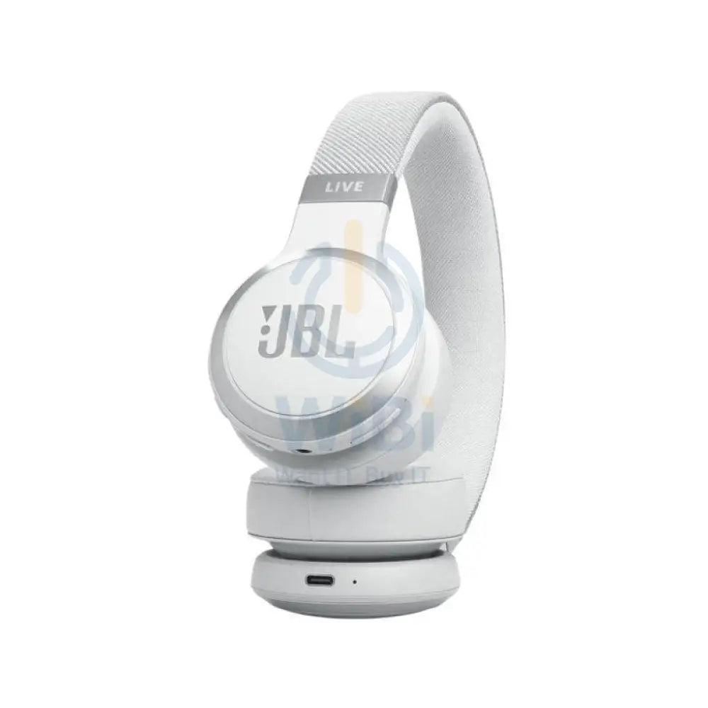 JBL Live 670NC Wireless Noise Cancelling Headphone - Over-ear / Wireless / White Accessories > Audio > Headphones