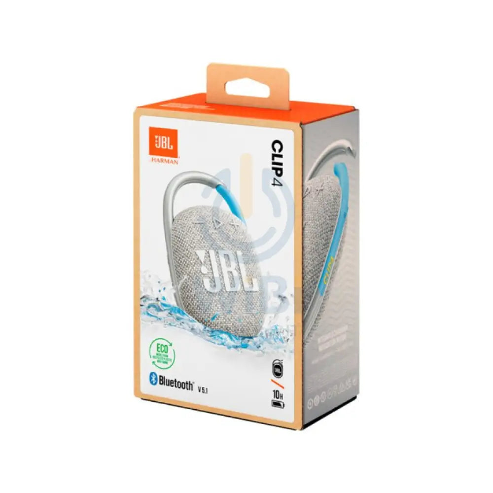 JBL Portable Bluetooth Speaker Clip 4 - Cloud White Accessories > Audio > Speakers