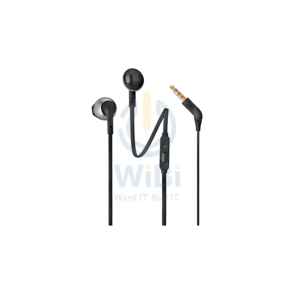 JBL Tune 205 Earphones - In-Ear / Wired / Black Accessories > Audio > Headphones