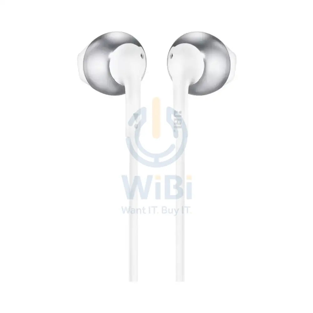 JBL Tune 205 Earphones - In-Ear / Wired / Chrome Accessories > Audio > Headphones