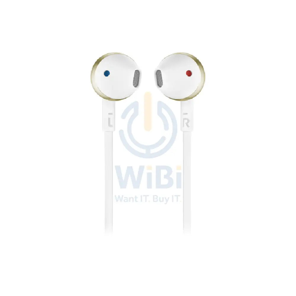 JBL Tune 205BT Earbuds - In-Ear / Wireless / Champagne Gold Accessories > Audio > Headphones