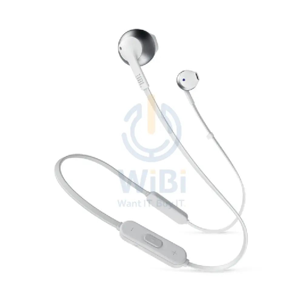 JBL Tune 205BT Earbuds - In-Ear / Wireless / Silver Accessories > Audio > Headphones