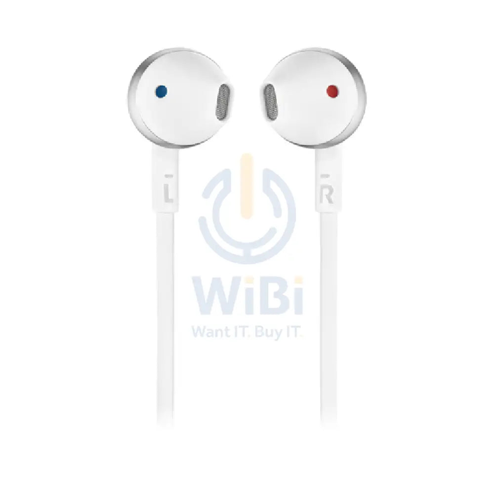 JBL Tune 205BT Earbuds - In-Ear / Wireless / Silver Accessories > Audio > Headphones