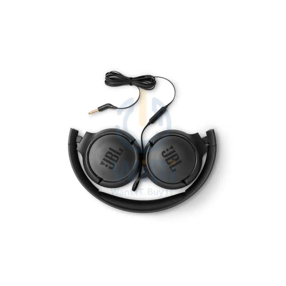 JBL Tune 500 Wired on-ear headphones - Over-Ear / Wired / Black Accessories > Audio > Headphones