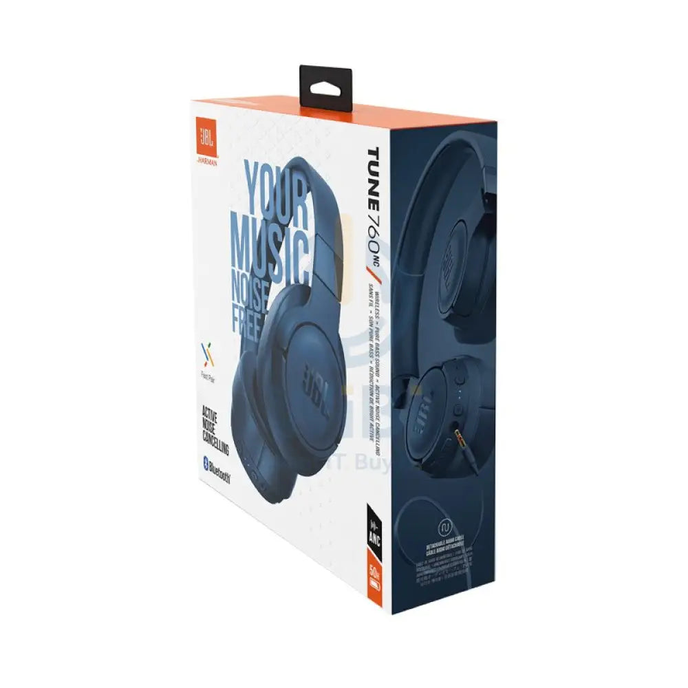 JBL Tune 760NC Wireless Headphone - ANC / 5.0 / Blue Accessories > Audio > Headphones