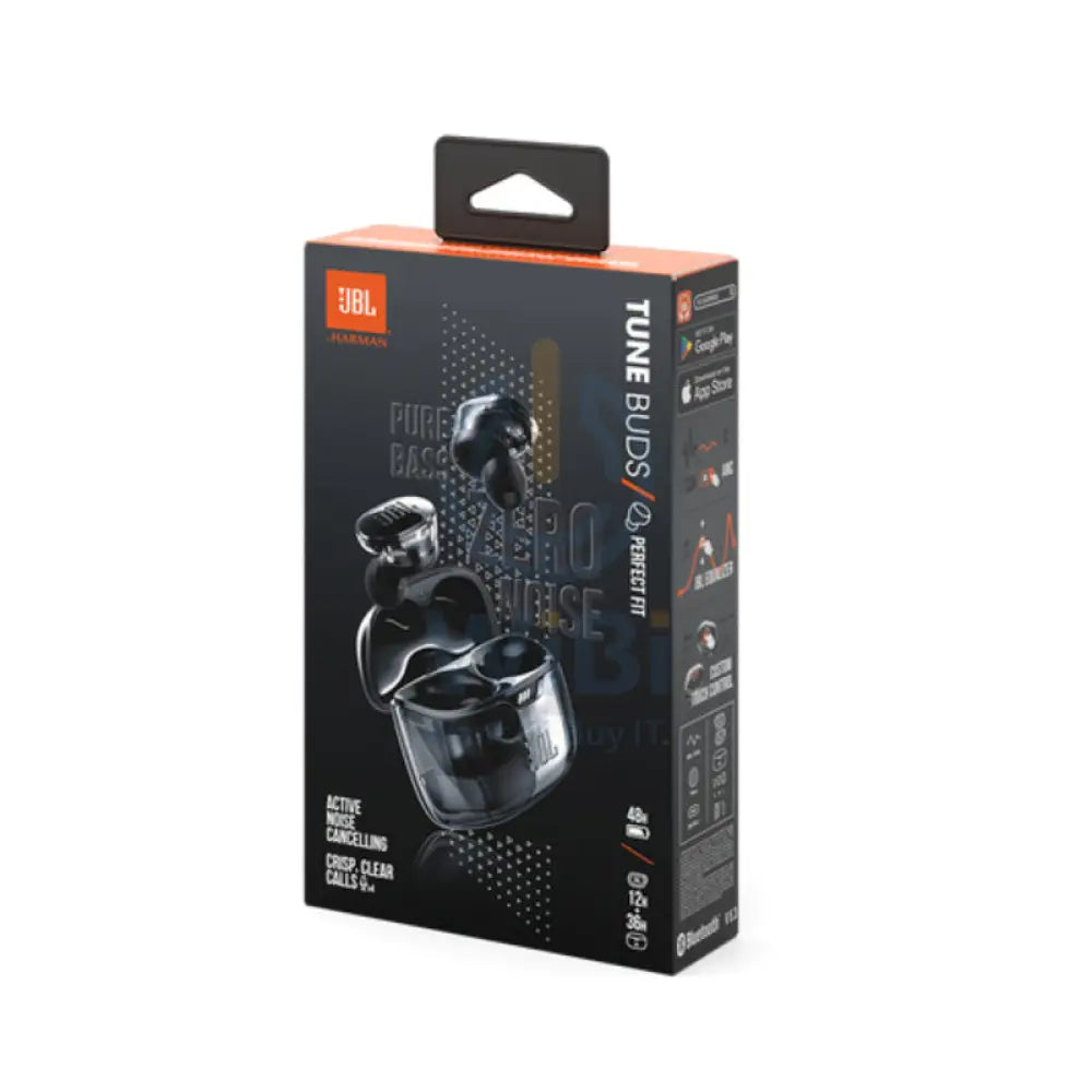 JBL Tune Buds True Wireless Noise Cancellation Earbuds GHOST EDITION - Black Accessories > Audio > Headphones