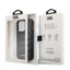 Karl Lagerfeld iPhone 14 Pro - Black Quilted Nylon Puffy Case With Metal Logo Plate Accessories > Mobiles & Tablets >
