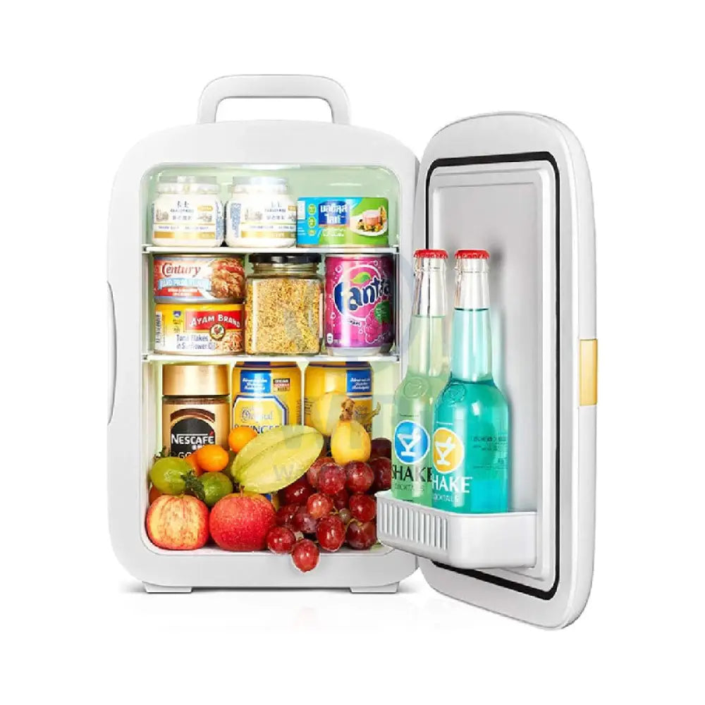 KEMIN Digital Display Portable Mini Refrigerator - 22L / 25W / White/Yellow Accessories > Smart Devices