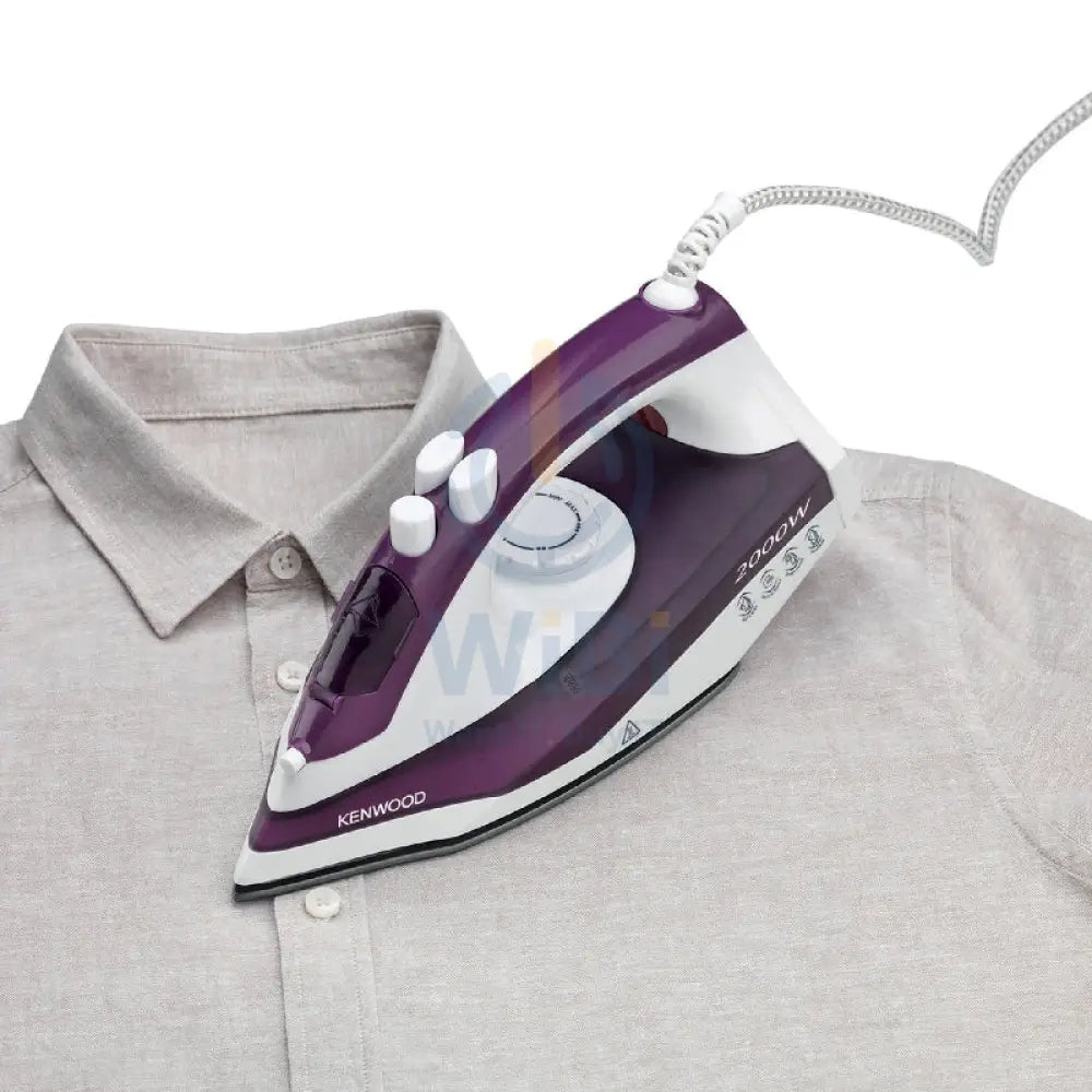 Kenwood STP40.000WP Steam Iron - 2000 Watts / 250ml / Non-Stick Soleplate Accessories > Smart Devices
