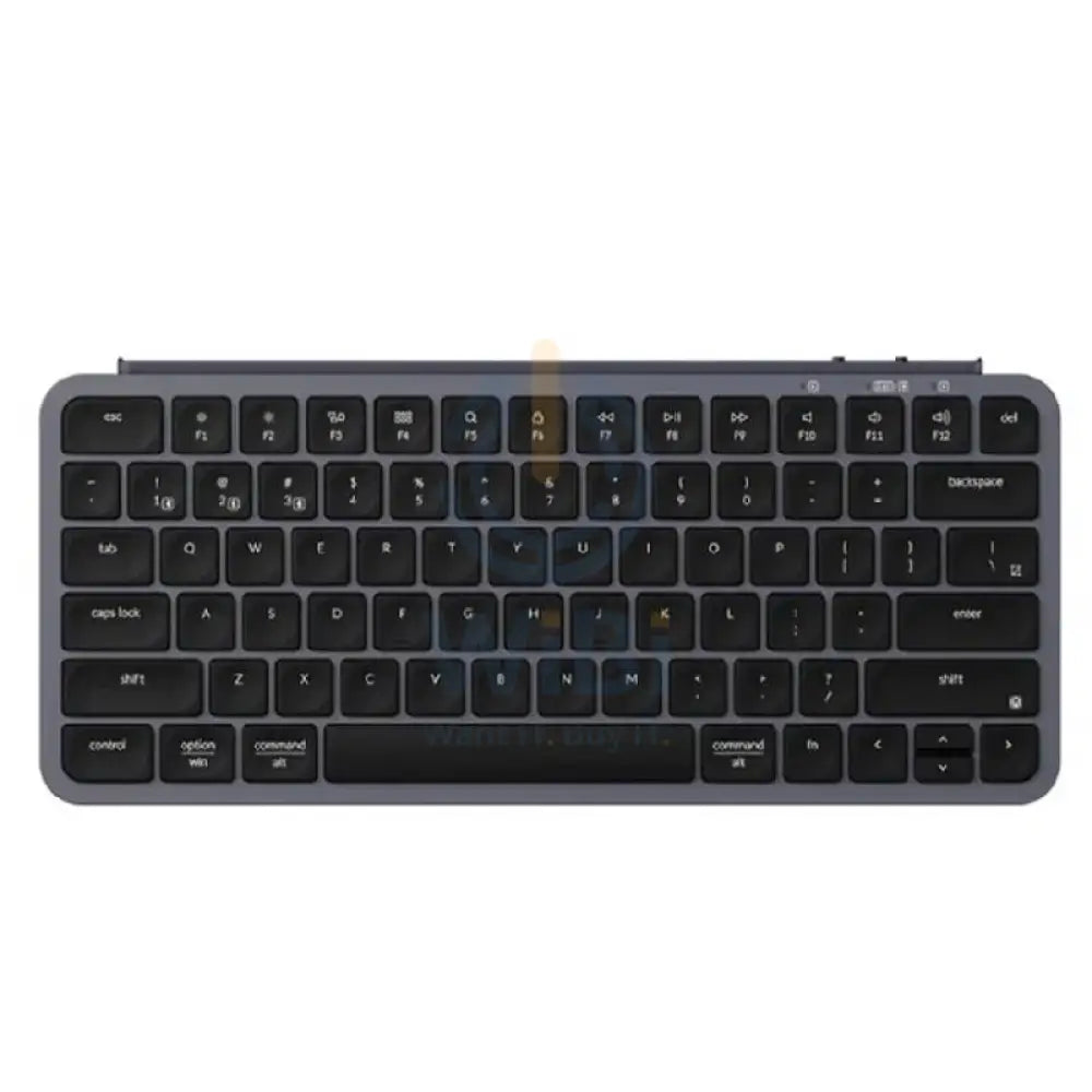 KeyChron B1 Pro Ulra-Slim 75% ZMK Custom Keyboard - Wireless / English/Arabic / Space Grey Accessories > Keyboard &