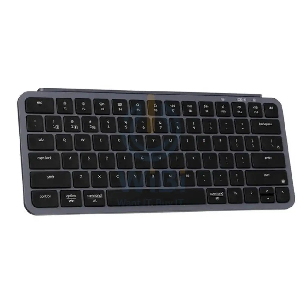 KeyChron B1 Pro Ulra-Slim 75% ZMK Custom Keyboard - Wireless / English/Arabic / Space Grey Accessories > Keyboard &