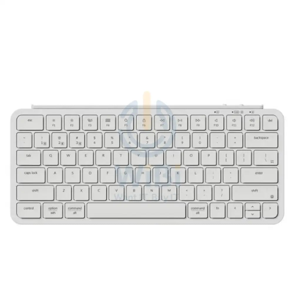 KeyChron B1 Pro Ulra-Slim 75% ZMK Custom Keyboard - Wireless / English/Arabic / White Accessories > Keyboard & Mouse