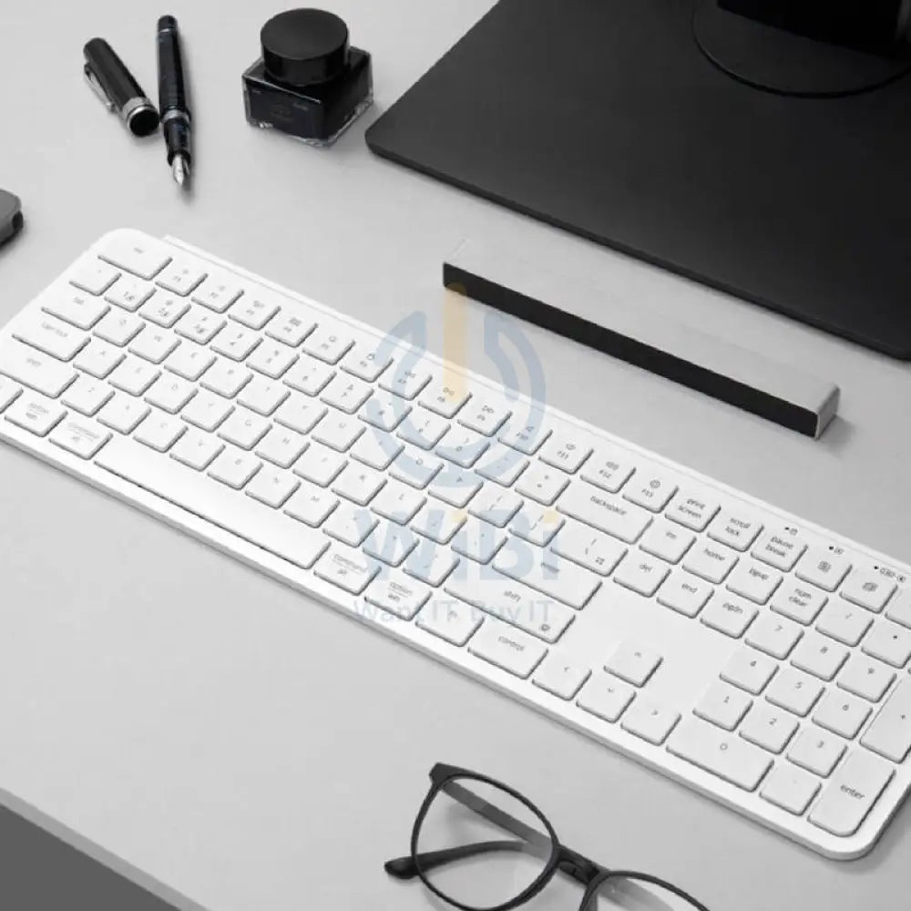 KeyChron B6 Pro Ulra-Slim Keyboard - Wireless / English/Arabic / White Accessories > Keyboard & Mouse