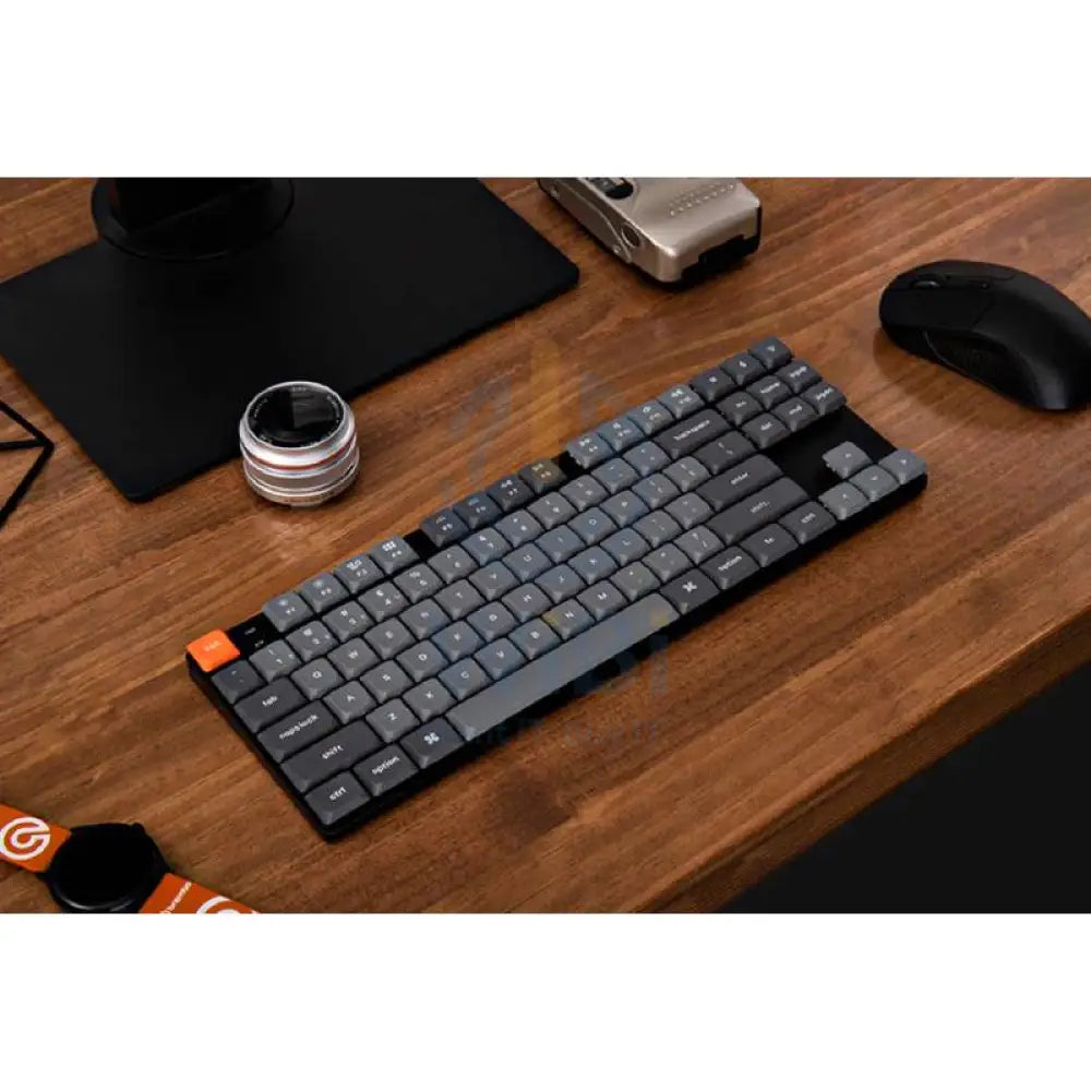 KeyChron K1 Max TKL Swappable 80% Mechanical Gaming Keyboard - RGB / English/Arabic / Black Accessories > Keyboard &
