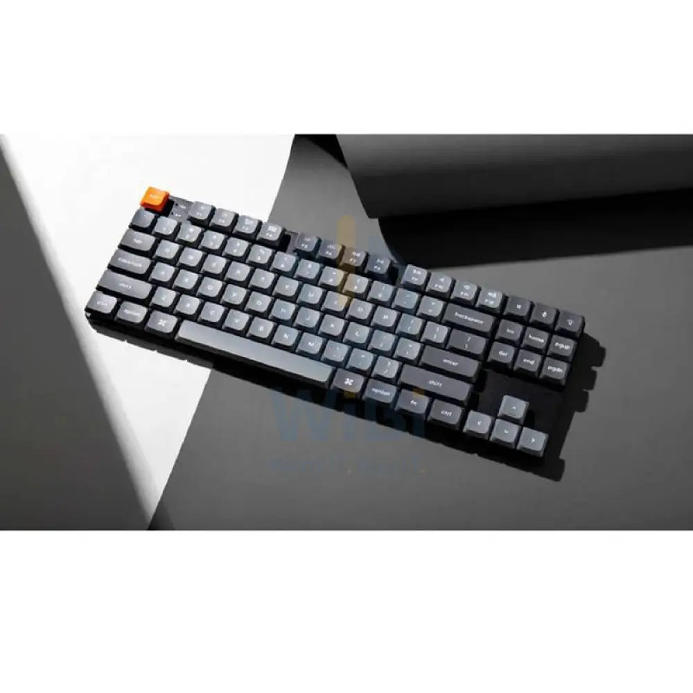 KeyChron K1 Max TKL Swappable 80% Mechanical Gaming Keyboard - RGB / English/Arabic / Black Accessories > Keyboard &